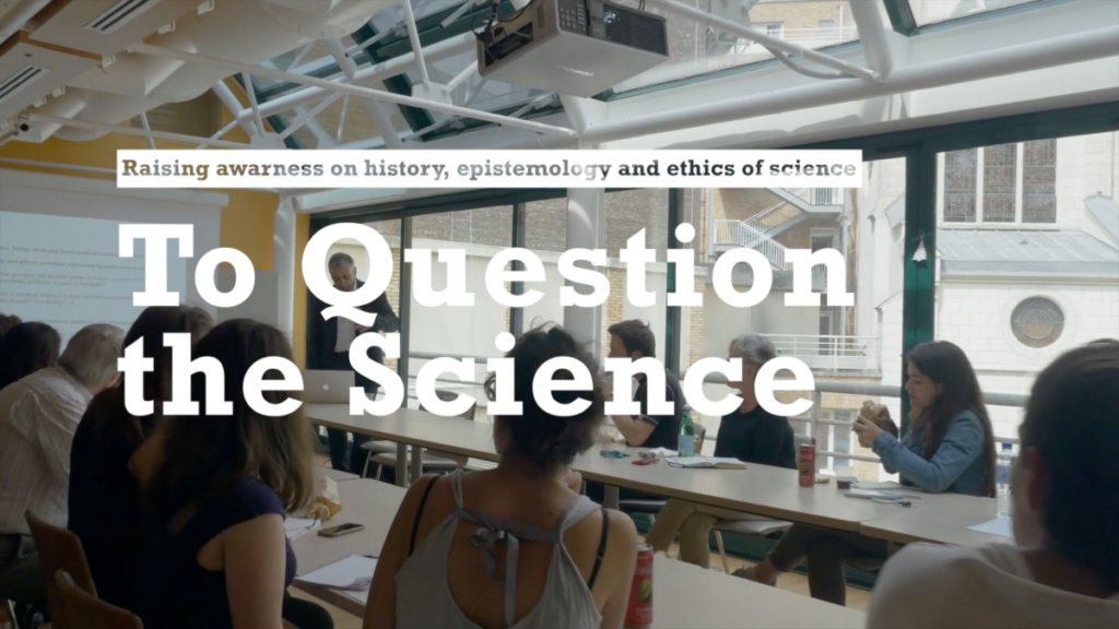 Raising awareness on History, Epistemology and Ethics of science